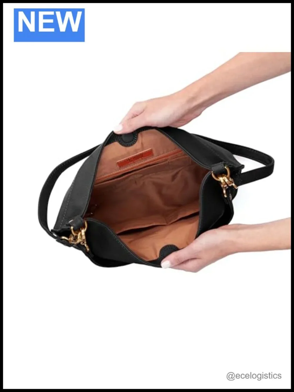 HOBO Pier Leather Shoulder Bag Convertible Crossbody Purse